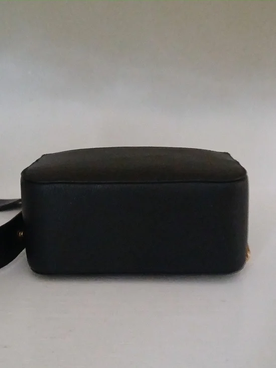 Karl Lagerfeld Black Crossbody Bag with Gold Stud Accents - Picture 4 of 6